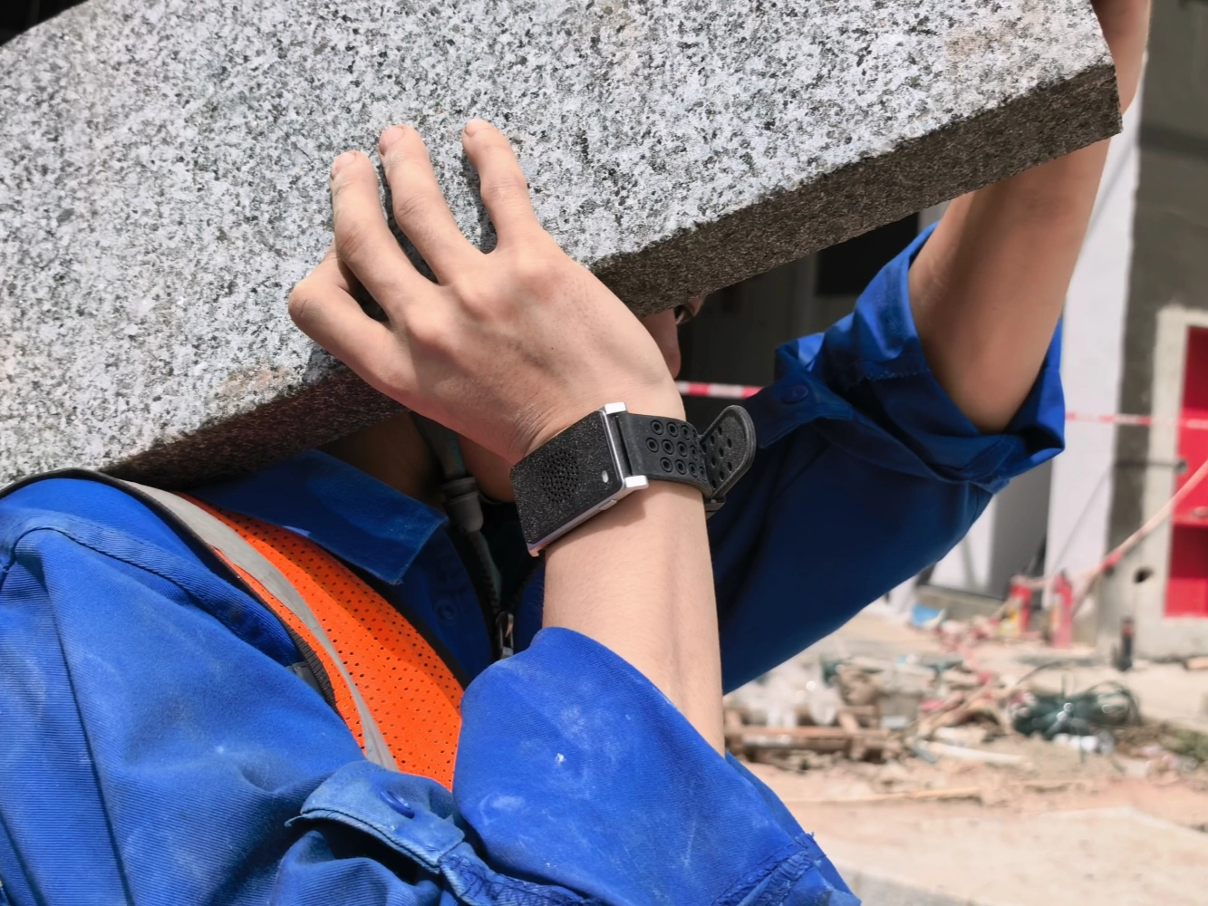 Heat stroke prevention wearable device P03 - Industrial heat protection